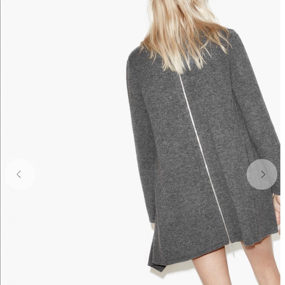 The Kooples Cashmere‎ Merino Wool Cardigan Zip Back - Picture 5 of 7